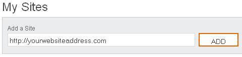 Bing Webmaster Tools - Add a Site