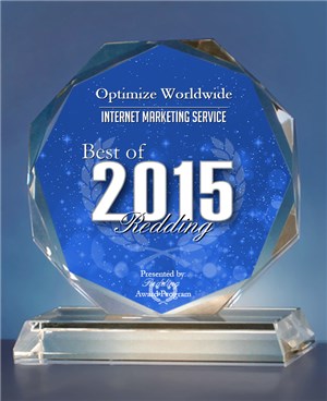 2015 Best of Redding Award in the Internet Marketing Service