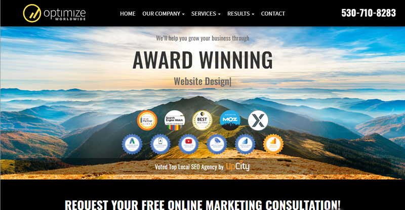 Northern California’s Award Winning Website Design