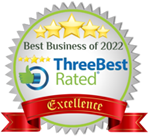 Three Best Rated® award for Best Business in 2022