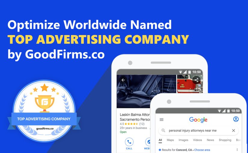 Optimize Worldwide Named Top Advertising Company by GoodFirms