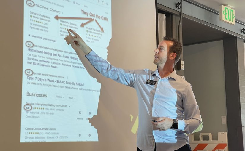 Morgan Presents Digital Advertising Best Practices at BNI Networking Event