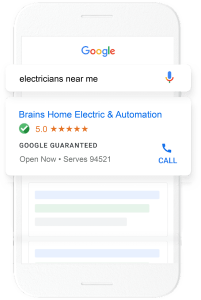 Local Service Ad Search result 
