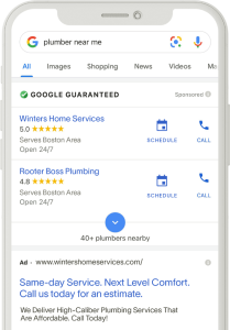 plumbers near me local service ads 