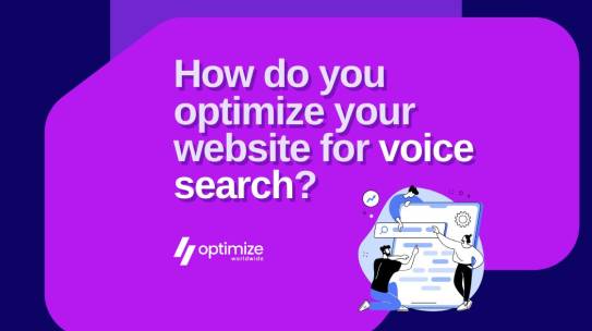 How do you optimize for voice search?