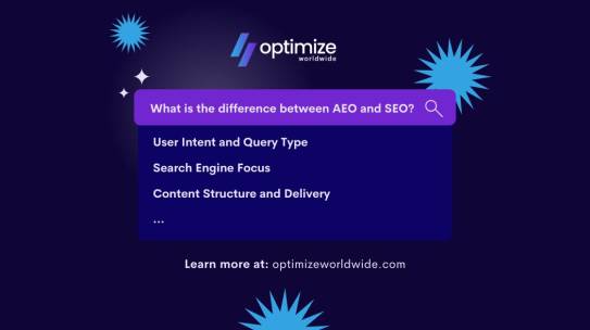 What is the difference between AEO and SEO?
